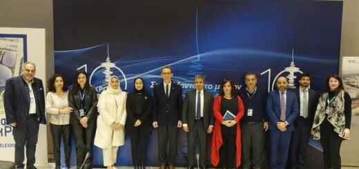 Episkepsi-antiprosopeias-tis-Sharjah-Book-Authority- tou-Emiratou-tis-sartza-sta-grafeia-dioikisis-tis-deth