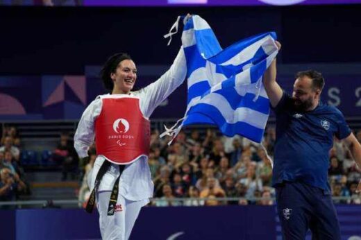 Deftero-chalkino-metalio-stous-Paraolympiakous-Agones-tou-Parisiou-2024-me-tin-Elena-Papastamatopoulou-sto-taekwondo