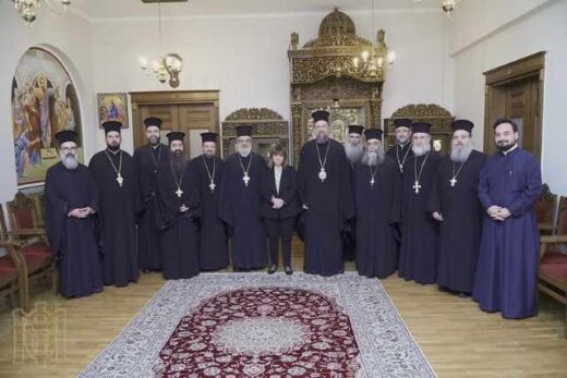 episkepsi-tis-proedrou-tis-dimokratias-Aikaterinis-Sakellaropoulou-stin-Iera-Mitropoli-Thessalonikis