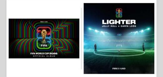 To episimo album tou Pagkosmiou Kypellou FIFA 2026 tm xekina me to Lighter ton Jerry Roll kai Karin Leon