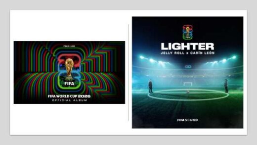 To episimo album tou Pagkosmiou Kypellou FIFA 2026 tm xekina me to Lighter ton Jerry Roll kai Karin Leon